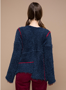 Cardigan met ritssluiting