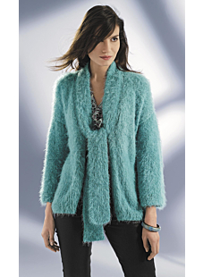 Veste col écharpe Barbara