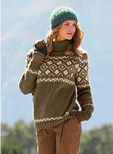 Pull jacquard Margerie