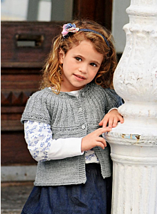 Gilet col rond Bana