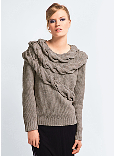 Pull à torsades Adeline