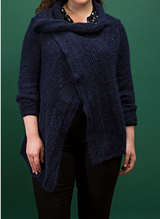 Opengewerkte vest