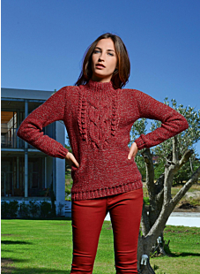 Cat. 13/14 - nr. 706 Pull met staande boord