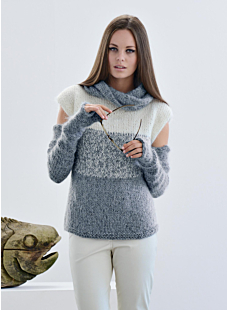Cat. 13/14 - nr. 719 Mouwloze pull