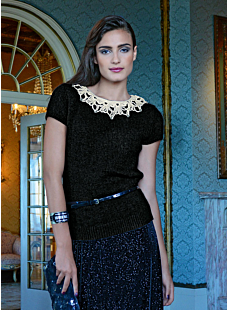 Cat. 13/14 - nr. 739 Pull met korte mouwen