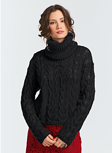 Cat. 13/14 - nr. 804 Pull met rolkraag
