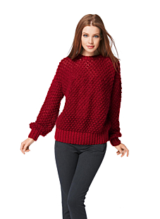 Cat. 14/15 - nr. 974 Pull met ronde kraag