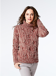 Cat. 14/15 - nr. 984 Pull met rolkraag