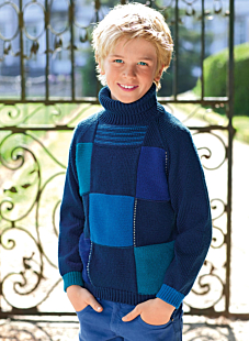 Mag. 158 - nr.38 Pull met rolkraag