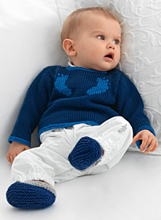 Mag. 160 - nr.07 Babytruitje en babyslofjes