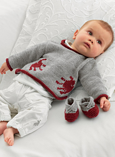 Mag. 160 - nr.08 Babytruitje en babyslofjes
