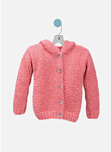 Vest met capuchon