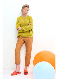Pull coton ajouré Célia
