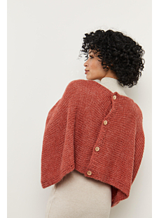 Luchtige poncho