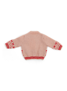 Gilet jacquard rennes tendre Iris