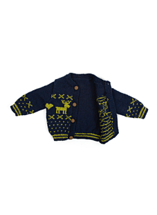 Gilet jacquard rennes garçon Isidore