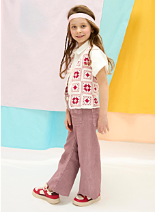 Mouwloos vestje in Granny Squares