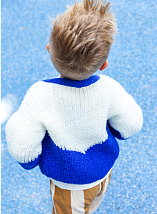 Tweekleurig vest
