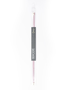 Rechte breinaalden in gekleurd aluminium, 2 mm - 40 cm