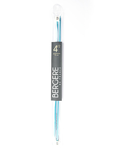 Rechte breinaalden in gekleurd aluminium, 4.5 mm - 40 cm