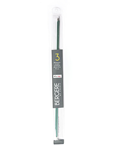 Rechte naald van gekleurd metaal, 3 mm - 40 cm, Knit Pro