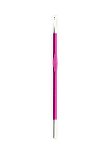 Gekleurde metalen haaknaald, 5 mm - 15 cm
