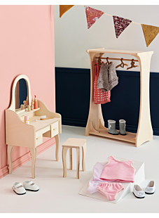 Houten set om op te hangen, 25 x 36 cm