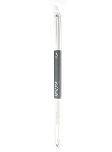 Rechte breinaalden in grijs aluminium, 3.5 mm - 50 cm