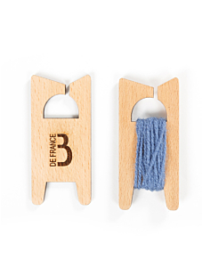 Set van 6 breivisjes in hout