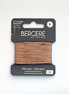 Borduurgaren donkerbeige, 10 meter, Bergère de France