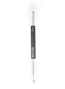 Rechte breinaalden in grijs aluminium, 2 mm - 40 cm