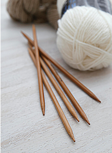 Bamboe puntbreinaalden, 6.5 mm - 20 cm