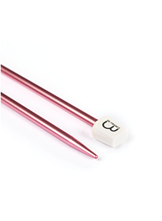 Rechte breinaalden in gekleurd aluminium, 5 mm - 30 cm