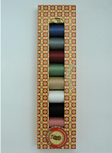 Fil patchwork boite de 8 bobines de 100 m