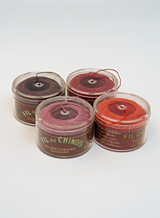 Fil de lin en capsules assortiment 4, boite de 4