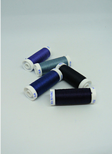Fil à coudre coton 5 fusettes de 100 m, assortiment 9