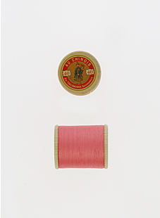 Fil coton bobine bois 200m rose
