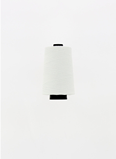 Fil à bâtir coton cône 100gr blanc