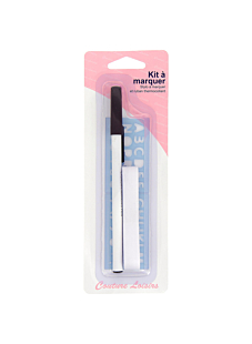 Kit à marquer, ruban + stylo