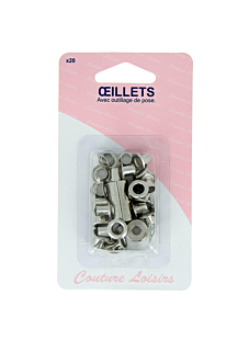 20 oeillets nickel avec outillage de pose