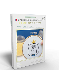 Broderie multi-points, Sa majesté l’ours