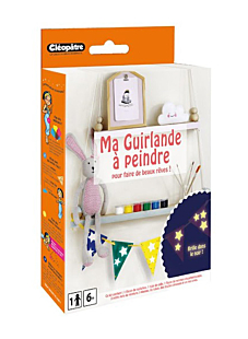 Cleo'box ma guirlande à peindre