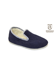 Charentaise marine bordure grise Taille 37