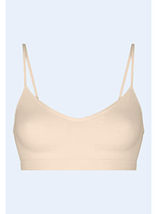 Brassière bretelles fines peau Taille 3/4