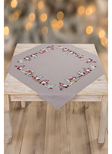 Kit nappe Noël à broder