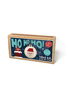 Mini kit au point de croix Ho Ho Ho!