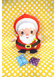 Kit Doudou Père Noël à coudre