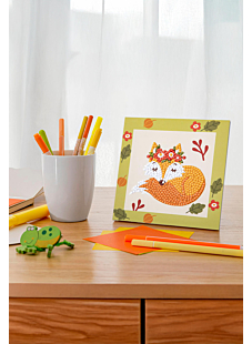 Kit broderie diamant débutant Renard