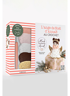 Coffret crochet l'ange de Noël D'annaB