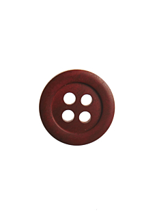 Set van 3 knopen rood Ø 23 mm